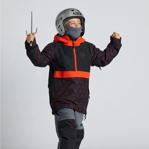 Airblaster Youth Trenchover Snowboard jacket Ski jacket Kids Medium - Picture 11 of 11